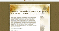 Desktop Screenshot of dzieciecakraina.blox.pl