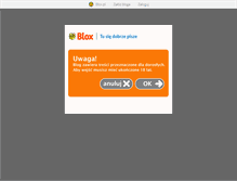 Tablet Screenshot of barczewo.blox.pl