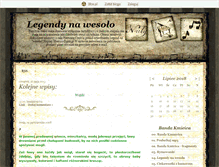 Tablet Screenshot of legendy.blox.pl
