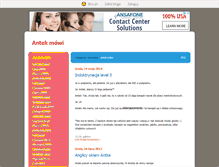 Tablet Screenshot of antosiowy.blox.pl