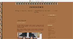 Desktop Screenshot of janikowo.blox.pl