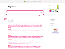 Tablet Screenshot of fryzura.blox.pl