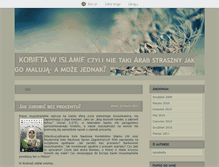 Tablet Screenshot of kobietawislamie.blox.pl