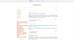 Desktop Screenshot of napohybel.blox.pl