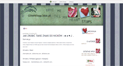Desktop Screenshot of gliterkiixppp.blox.pl