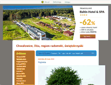 Tablet Screenshot of chwalilza.blox.pl