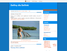 Tablet Screenshot of delfinka.blox.pl