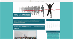 Desktop Screenshot of paranamaraton.blox.pl