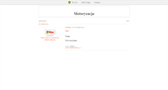 Desktop Screenshot of motoryza12.blox.pl
