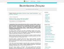 Tablet Screenshot of bezposredniezwiazki.blox.pl