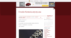 Desktop Screenshot of bizuteriaewasko.blox.pl