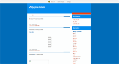 Desktop Screenshot of konie4.blox.pl