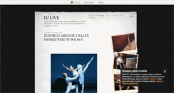 Desktop Screenshot of djlive.blox.pl