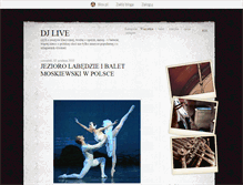 Tablet Screenshot of djlive.blox.pl