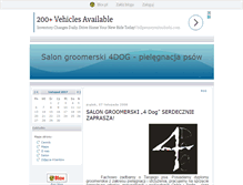 Tablet Screenshot of 4dog.blox.pl