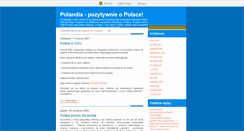 Desktop Screenshot of polandia.blox.pl