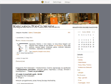 Tablet Screenshot of ksiegarniapodglobusem.blox.pl