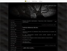 Tablet Screenshot of lzydeszczu.blox.pl