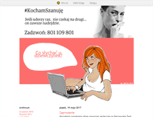Tablet Screenshot of coslychacudziewczynek.blox.pl