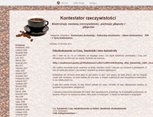 Tablet Screenshot of kontestator.blox.pl