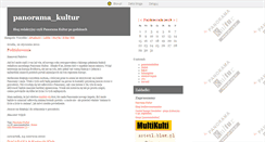 Desktop Screenshot of panoramakultur.blox.pl