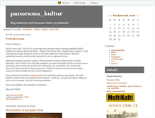 Tablet Screenshot of panoramakultur.blox.pl