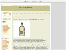 Tablet Screenshot of historieperfum.blox.pl