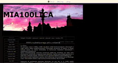 Desktop Screenshot of mia100lica.blox.pl
