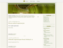 Tablet Screenshot of drugastronalustra.blox.pl