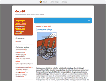 Tablet Screenshot of deco10.blox.pl