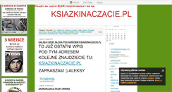 Desktop Screenshot of ksiazkinaczacie.blox.pl