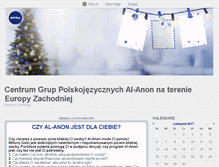 Tablet Screenshot of alanon.blox.pl