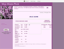 Tablet Screenshot of mojemiastoplock.blox.pl