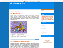 Tablet Screenshot of gryscoobydoo.blox.pl