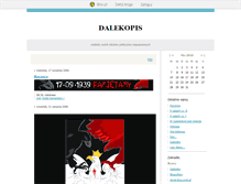 Tablet Screenshot of dalekopis.blox.pl