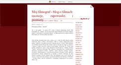 Desktop Screenshot of filmograf.blox.pl