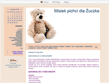 Tablet Screenshot of misiekgotuje.blox.pl