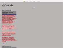 Tablet Screenshot of didaskalia.blox.pl