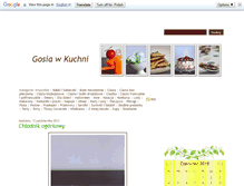 Tablet Screenshot of gosiawkuchni.blox.pl
