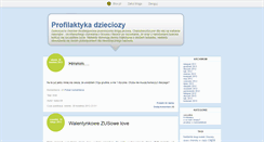 Desktop Screenshot of dziecioza.blox.pl