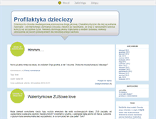 Tablet Screenshot of dziecioza.blox.pl
