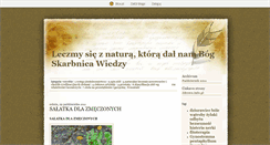 Desktop Screenshot of leczniczeziola.blox.pl
