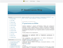 Tablet Screenshot of itgovernance.blox.pl