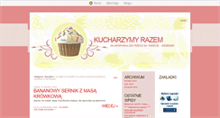 Desktop Screenshot of kucharzymyrazem.blox.pl