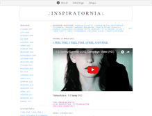 Tablet Screenshot of inspiratornia.blox.pl