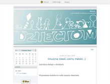 Tablet Screenshot of domoweprzedszkole.blox.pl