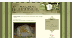 Desktop Screenshot of mojadietetycznakuchnia.blox.pl
