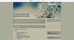 Desktop Screenshot of halfhourcook.blox.pl