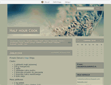 Tablet Screenshot of halfhourcook.blox.pl