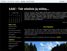 Tablet Screenshot of galeriamiastalodzi.blox.pl